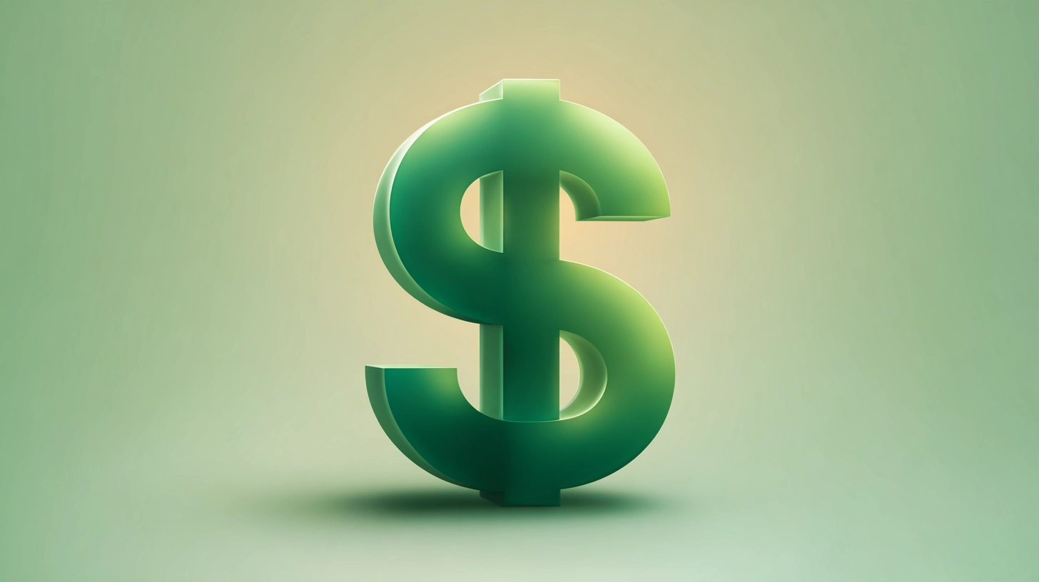 Green dollar sign representing all-inclusive transparent pricing